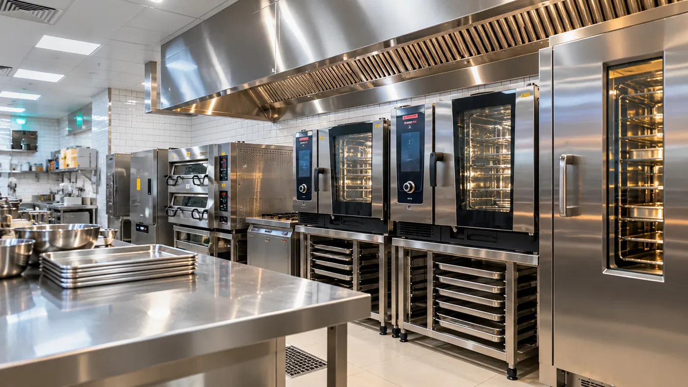 Pure Delight professional oven bank