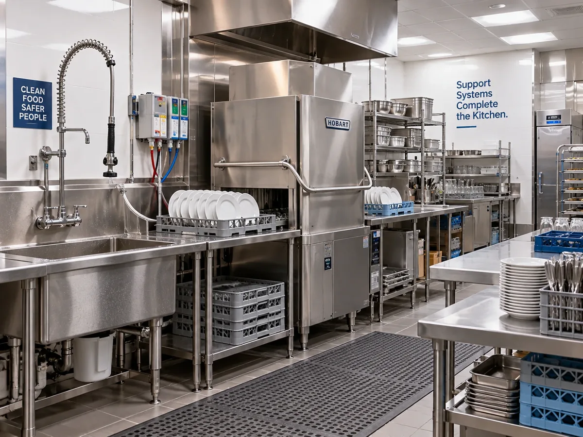 Commercial production line